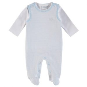 Feetje Strampler Set bleu - blau - Gr.Newborn (0 - 6 Monate) - Jungen