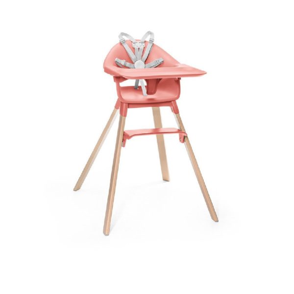 STOKKE ® CLIKK™ Hochstuhl Sunny Coral - rosa/pink