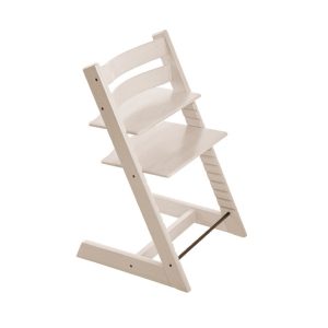 STOKKE ® Tripp Trapp® Hochstuhl Buche weiß transparent