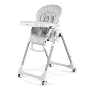 Peg Perego Hochstuhl Prima Pappa Follow Me Linear Grey