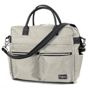 Emmaljunga Wickeltasche Travel Lounge Beige