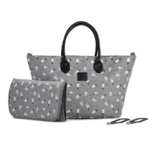 Kinderkraft Wickeltasche Mommy Bag Grey