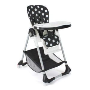 CHIC 4 BABY Hochstuhl Anuk Black Dots