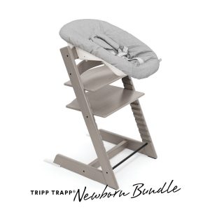 STOKKE® Tripp Trapp® Hochstuhl Oak Grey Wash inkl. Newborn Set™ Grey