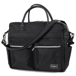 Emmaljunga Wickeltasche Travel Lounge Black