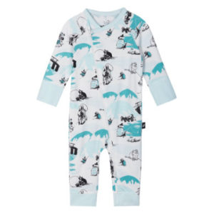 Reima Strampler Moomin Trygg Baby blue