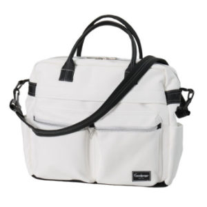 Emmaljunga Wickeltasche Travel Lounge Leatherette White